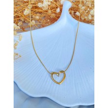 Karen Jewelry Tayem Trend Kalp Düğüm Kolye