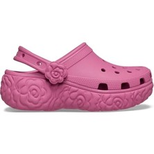 Crocs Classic Platform Bloom Clog Kadın Terlik 213447_1BE