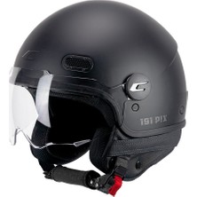 Cgm 191A Mat Siyah Açık Kask / Xl