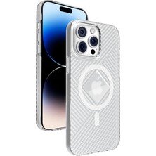 Metemix Joko Iphone 15 Pro Max Stella Pc Sert Magsafe Kılıf - Şeffaf