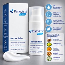 Restoderm Clinic Barrier Balm 50 ml – Yoğun Nemlendirici ve Cilt Bariyeri Destekleyici Bakım Kremi