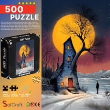 Soi Craft 500 Parça Puzzle Göl Kıyısında Yalnızlık # 949
