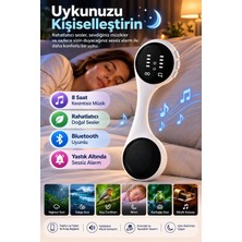 Zenviaa Bluetooth Uyumlu Yastık Altı Uyku Hoparlörü Sessiz Alarm Doğal Sesler 8 Saat Müzik Din