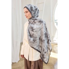 Silk Home Urban Hours Botanik Füme Mayda Şal