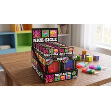Taros NeeDoh Nice-Sicle Renk Geçişli Şeffaf Dondurma Tasarımlı Sukuşi (Squishy)  Stres Oyuncağı Sensorytoy (1ADETRASTGELERENK)