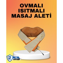 MidasTech Kas Ağrılarına Iyi Gelen Ovmalı Isıtmalı Boyun Omuz Bel Masaj Aleti Midiastech