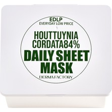 Derma Factory 30’lu Hassas Cilt Maske Seti Houttuynia Cordata %84 Daily Sheet Mask Set