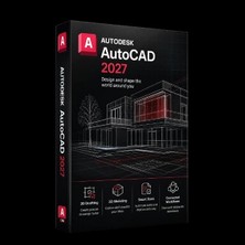 Autodesk Autocad 2027 (Windows) - 1 Pc 2 Yıl Lisans (Bireysel Kullanıcı)