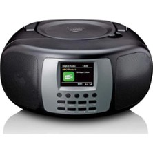 Lenco SCD-860BK - Taşınabilir Dab+/fm Radyo, Bluetooth®, CD Çalar ve Geniş LCD Renkli Ekran - Siyah