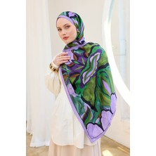 Silk Home Urban Hours Watercolor Lavanta Mayda Şal