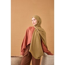 Silk Home Naia Pamuk Şal Lune Hardal