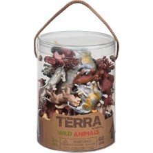 Terra 60 Parça Küçük Oyun Seti - Safari 
