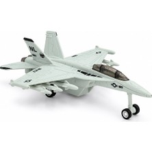 MEGA Sür Gitsin F18 Savaş Uçağı Gümüş