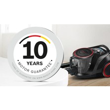 Bosch 10 Yıl Motor Garantili 700 W Seri 6 Turbo Başlıklı 2.4 Litre Hazneli Toz Torbasız Süpürge