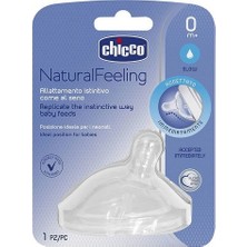 Chicco Naturalfeeling Silikon Biberon Emziği 0 Ay+ Normal Akış Tekli Doğal Emzirme Hissi