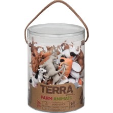 Terra 60 Parça Küçük Oyun Seti - Çiftlik 