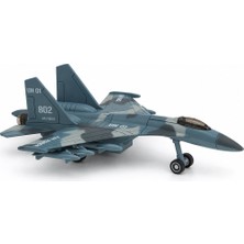 MEGA Sür Gitsin Su-35 Savaş Uçağı Gri Kamuflaj