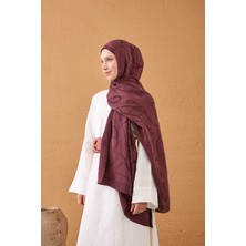 Silk Home Naia Pamuk Şal Halat Vişne Çürüğü