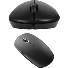 Zenviaa Siyah Kablosuz Mouse Wireless Mouse Minimal Tasarım ZENVIAA365423
