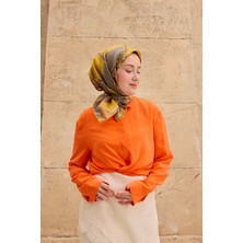 Silk Home Twill Ipek Kemer Yeşil Gri