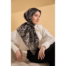 Silk Home Twill Ipek Mandala Eşarp Küf Yeşili 90X90