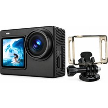 Sjcam Sj6 Ultra Aksiyon Kamera & Sjcam S6 Ultra ile Uyumlu Kafes Bundle