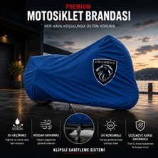 ULTRASHOP Peugeot Speedfıght 2 Mavi Motosiklet Branda Su Geçirmez Motor Branda