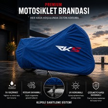 ULTRASHOP Rks Sniper 50 Pro x Mavi Motosiklet Branda Su Geçirmez Motor Branda