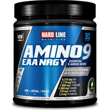 Hardline Nutrition Hardline Amino 9 Eaa Nrgy 390 gr Yeşil Elma&limon Aromalı Toz Formda Amino Asit