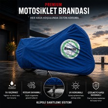 ULTRASHOP Benelli Bn 251 Mavi Motosiklet Branda Su Geçirmez Motor Branda