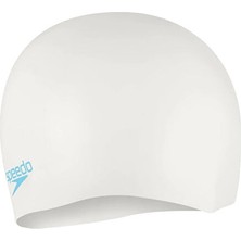 Speedo Plain Moud Silc Cap Ju White/blue Çocuk Bonesi 8-7099017621 Beyaz