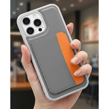 Halkhouse Iphone 16 Pro Max Premium Suni Deri Kartlıklı Kılıf X-Kart