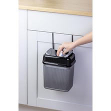 Okyanus Home Çok Amaçlı Askılı Çöp Kovası 5,5 L Plastik Malzeme ile Pratik Kullanım