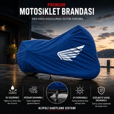 ULTRASHOP Honda Cbf 250 Mavi Motosiklet Branda Su Geçirmez Motor Branda