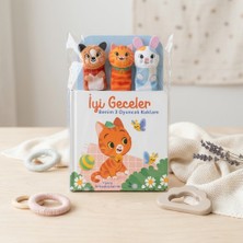 Yoyo Books Iyi Geceler Parmak Kukla Hikaye Kitabı (Kedi)