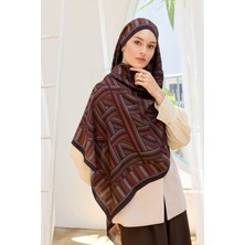 Silk Home Urban Hours Lines Açık Siyah Mayda Şal
