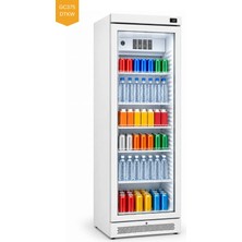Green Cooler GC375 DTKW Beyaz Serisi Premium Dikey Şişe Soğutucu