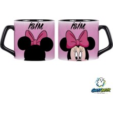 Ghostbastır Design Minnie Mouse Kupa Bardak | Tek Adet 1018