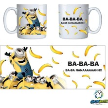 Ghostbastır Design Minion Kupa Bardak | Tek Adet K0616