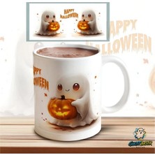Ghostbastır Design Cadılar Bayramı Kupa Bardak | Tek Adet K0527