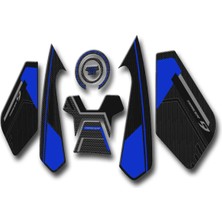 Tracer 900 Gt Tankpad Seti Karbon Mavi
