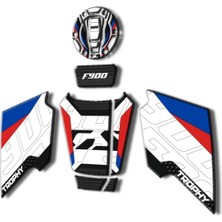 Bmw F900 Serisi Için Özel Tasarım Trophy Tank Pad Seti