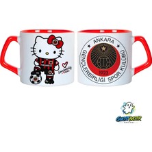 Ghostbastır Design Gençlerbirliği Spor Hello Kitty Kupa Bardak | Tek Adet 0997