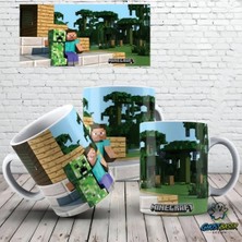 Ghostbastır Design Minecraft Kupa Bardak | Tek Adet K0614