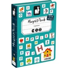 Janod Mıknatslı Oyun Kitabı- Alfabe