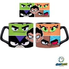 Ghostbastır Design Teen Titans Go Kupa Bardak | Tek Adet 1088