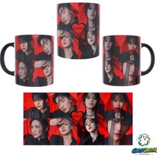 Ghostbastır Design Ateez Kupa Bardak | Tek Adet K0508