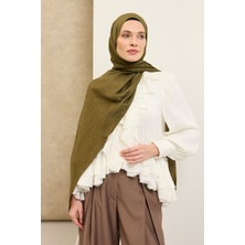 Silk Home Naia Pamuk Şal Sh Desen Yeşil