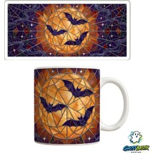 Ghostbastır Design Cadılar Bayramı Kupa Bardak | Tek Adet K0530
