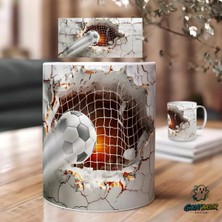 Ghostbastır Design 3D Gol Kupa Bardak | Tek Adet K0500